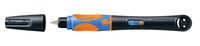 Stilou Pelikan griffix pentru dreptaci, Neon Black – Stilou ergonomic pentru învățarea scrisului, cu peniță din oțel inoxidabil și cartuș 1