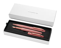 Súprava plniaceho pera a guľôčkového pera Pelikan Jazz Noble Elegance K/P36, ružová (Rose), elegantné plniace pero na bombičky a kovové guľôčkové pero 1
