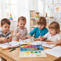 Súprava krycích farieb Pelikan K12 Eco, 12 farieb + krycia biela, 1 balenie 8