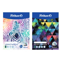Maliarsky blok Pelikan A3, 20 listov, biely papier 120 g/m², obal s rôznymi motívmi, 1 ks 1