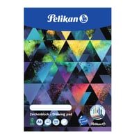 Maliarsky blok Pelikan A3, 20 listov, biely papier 120 g/m², obal s rôznymi motívmi, 1 ks 4