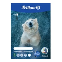 Výkresový blok Pelikan – biely, A4, 20 listov, 100 g 5