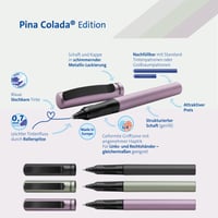 Pelikan roller Pina Colada Edition antracitovej farby, plniteľné, so štandardnou atramentovou bombičkou, 1 ks 6