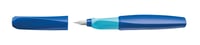 Plniace pero Pelikan Twist s oceľovým hrotom veľkosti M a atramentovou bombičkou, deep blue 4