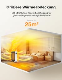 Pelonis 2500W olajradiátor 13 bordával, termosztáttal és túlmelegedés védelemmel 3