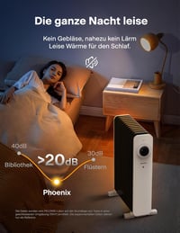 Pelonis 2500W olajradiátor 13 bordával, termosztáttal és túlmelegedés védelemmel 4