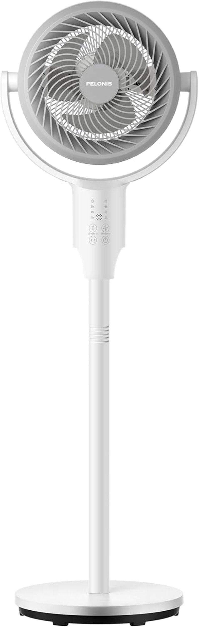 Pelonis 2az1-ben padlóventilátor távirányítóval, 110 cm, 3 fokozat, 1500 m³/h