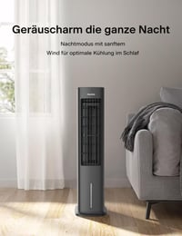 Ochladzovač vzduchu Pelonis 3 v 1, 5 litrov, s diaľkovým ovládaním, ventilátor a zvlhčovač – chýba jedna usmerňovacia lamela (stav: pozri 2. obrázok) 6
