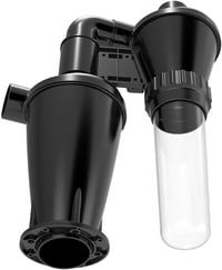 PEMEDOR Dupla Szűrős Ciklon Porelszívó Faipari Barkács Munkákhoz 50mm Turbó Szűrővel Műhely Porszívó Peremmel - Double Filter Set Bucket 6