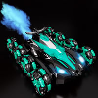 PENGBU RC auto na diaľkové ovládanie 1:16 kaskadérske auto 2,4 GHz 8-kolesové s funkciou pary, LED svetlami a hudbou pre deti od 6, 7, 8, 9 rokov pre chlapcov 1