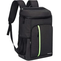 Rucsac Termoizolant PENGDA 30L - Geantă de Picnic Izolată, Rucsac Ultraușor și Impermeabil pentru Bărbați și Femei, pentru Camping, Grătar, Drumeții și Picnic, Negru 1