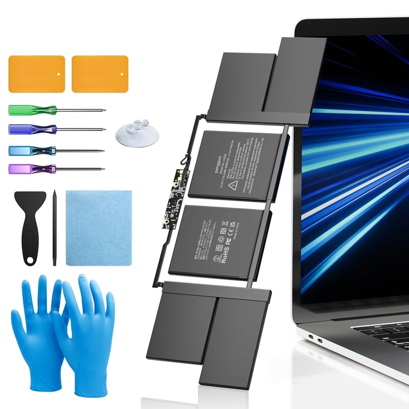 pengguo A1820 Batéria do notebooku pre MacBook Pro 15-palcové modely A1707 (koniec roka 2016, polovica roka 2017) EMC 3072 3162 náhradná batéria, verzia 6.2