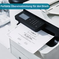 PENPRIS Carton alb A4 200g/m², pachet de 70 de coli, hârtie groasă pentru desen, artizanat și imprimare 4