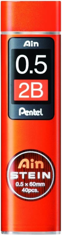 Pentel Ain Stein 0,5mm 2B ceruza betét - grafitbetét 1
