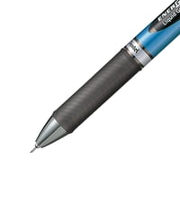 Guličkové pero Pentel EnerGel XM Click BLN75, čierny atrament, hrot 0,5 mm — súprava 3 ks 6