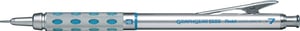 Pentel GraphGear 1000 Tehnička olovka 0,7 mm - PG1017C Kućište od nehrđajućeg čelika, indikator tvrdoće mine, dvostruka zona prianjanja