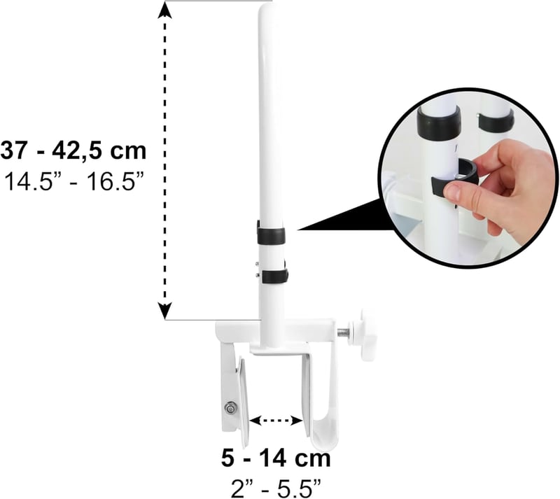 PEPE Mobility Fürdőszobai Bejutási Segédlet 5-14 cm Állítható Fogantyúval