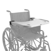 PEPE Mobility Tácka na invalidný vozík s držiakom na pohár, odnímateľná, 58 cm, sivá 1