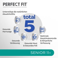 Perfect Fit Senior 11+ Suha hrana za mačke s piletinom – 6 x 750 g (4,5 kg) za starije mačke 7