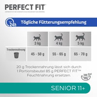 Perfect Fit Senior 11+ Suha hrana za mačke s piletinom – 6 x 750 g (4,5 kg) za starije mačke 4