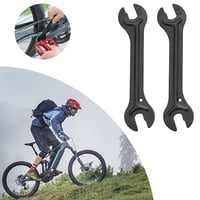 PERFETSELL Set 2 chei conice pentru butuc bicicletă, 13/14/15/16 mm, oțel carbon, cheie pentru conuri butuc bicicletă 6