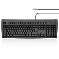 Klávesnica Perixx Periboard-107 PS2 s numerickou časťou – čierna 1
