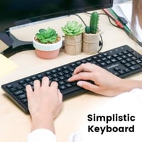 Káblová USB klávesnica Perixx PERIBOARD-317, biele LED podsvietenie, UK QWERTY – čierna 6