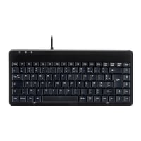 Tastatură mini cu fir Perixx PERIBOARD-409U pentru Windows, USB, Negru, layout AZERTY 1