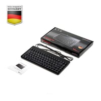 Tastatură mini cu fir Perixx PERIBOARD-409U pentru Windows, USB, Negru, layout AZERTY 7