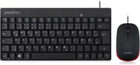 Perixx PERIDUO-212 USB Billentyűzet QWERTZ Német Fekete Piros 1