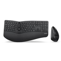 Ergonomická bezdrôtová súprava klávesnice a vertikálnej myši Perixx Periduo-605, QWERTZ, čierna 1