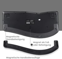 Perixx Periduo-605 Wireless Ergonomikus Billentyűzet és Vertikális Egér Szett QWERTZ 7