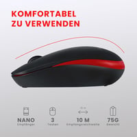 Perixx Periduo-712 Wireless Billentyűzet és Egér Szett QWERTZ Fekete 5