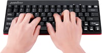 Perixx Periduo-712 Wireless Billentyűzet és Egér Szett QWERTZ Fekete 8