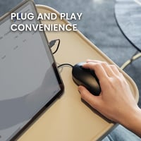 Perixx PERIMICE-222CB2 USB-C Vezetékes Egér Laptophoz Csendes Kattintás Fekete 4