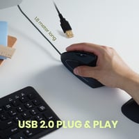 Perixx PERIMICE-513 Ergonomikus Függőleges Egér Jobbkezes 1000/1600 DPI 6