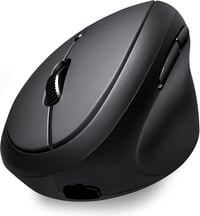 Mouse ergonomic vertical wireless Perixx PERIMICE-819B Bluetooth, negru 1