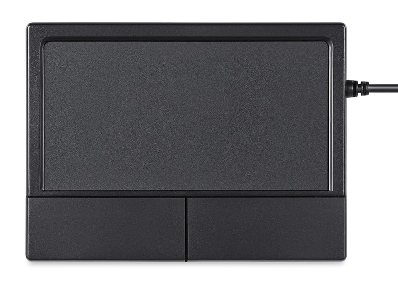 Perixx PERIPAD-504 Žičani Touchpad - USB Priključak Tipa C - Funkcija Pomicanja i Navigacije - Velika Dodirna Površina - Kompatibilan s PC-jem - Crni