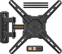 Suport TV de perete Perlegear, rotativ și înclinabil, pentru ecrane plate și curbate de 26-50 inchi, max. 25 kg, VESA 300x300 1
