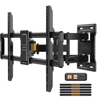 Perlegear PGLF12 nagibni i okretni zidni nosač za TV od 42-84", maks. VESA 600x400 mm, 60 kg - crni 2