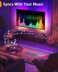 Perlegear PGMF20 TV fali tartó LED világítással 26-65 colos tévéhez, 45 kg terhelhetőség 4
