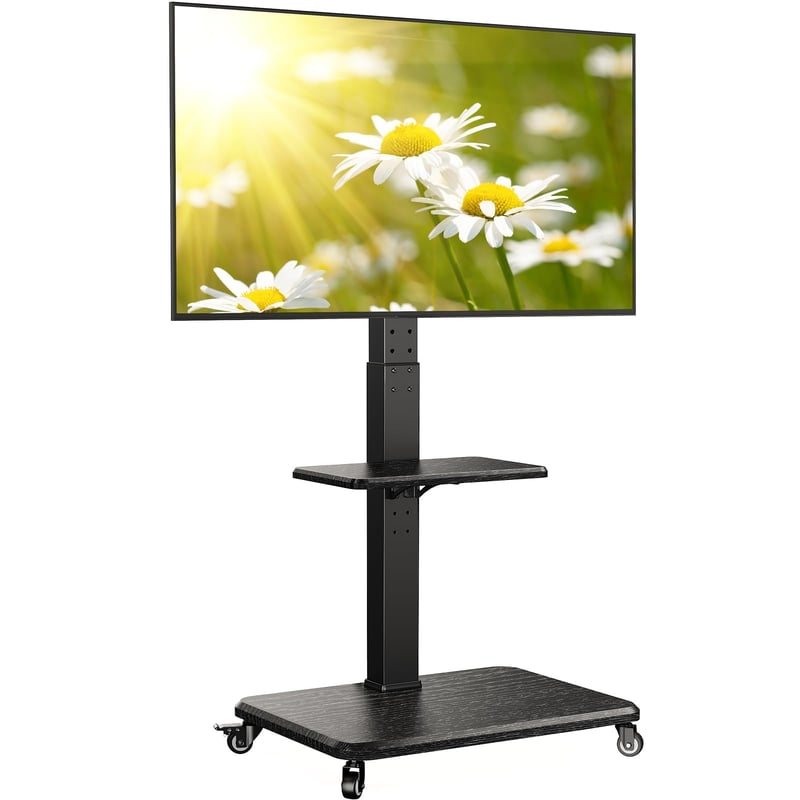 PERLEGEAR PGTVMC27 mobilni TV stalak za televizore od 32-75 inča, nagibno-okretni, do 50 kg - crni