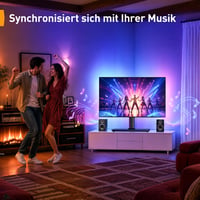 Univerzálny TV stojan Perlegear PGTVS49B s LED osvetlením pre televízory s uhlopriečkou 24-60 palcov 7