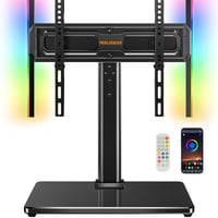Univerzálny TV stojan Perlegear PGTVS49B s LED osvetlením pre televízory s uhlopriečkou 24-60 palcov 1