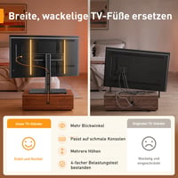 Univerzálny TV stojan Perlegear PGTVS49B s LED osvetlením pre televízory s uhlopriečkou 24-60 palcov 6