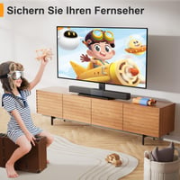 Stojan na TV Perlegear pre 26-60-palcové OLED, LCD ploché a zakrivené televízory, otočný, výškovo nastaviteľný, základňa z tvrdeného skla, max. VESA 400x400 mm, nosnosť 40 kg 7