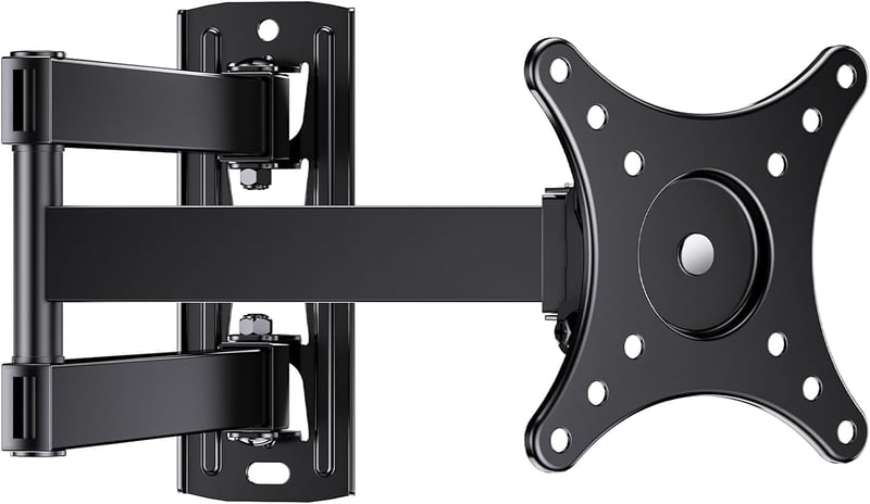Perlegear TV fali tartó 10-35" tévéhez, dönthető és forgatható, max 20 kg