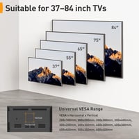 Perlegear TV fali tartó 37-70" dönthető forgatható VESA 600x400 60kg 2