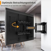 Perlegear TV fali tartó 37-70" dönthető forgatható VESA 600x400 60kg 4