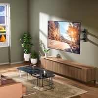 Perlegear TV Fali Tartó - Dönthető és Forgatható Konzol 23-55 Colos Lapos és Ívelt TV-hez, 45 kg Teherbírás, VESA 400x400 mm 8